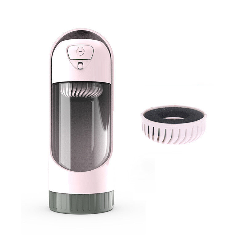 Portable Dog Water Bottle with Drinking Bowl – 300ml