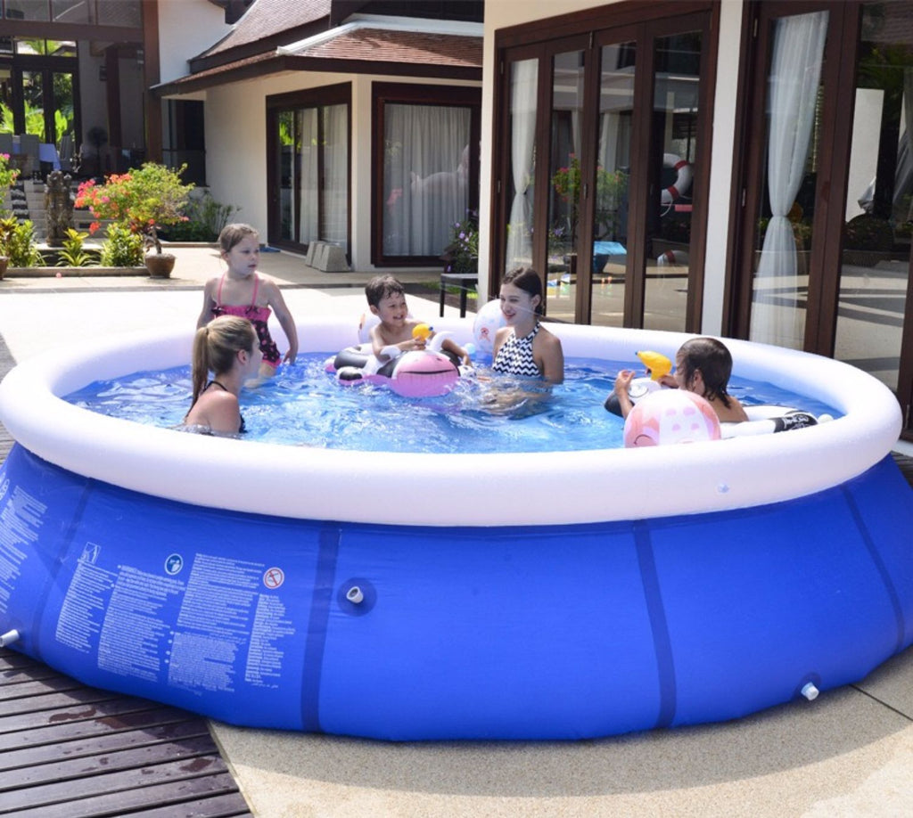 Inflatable Garden Swimming Pool – Family Paddling Pool for Kids & Adults
