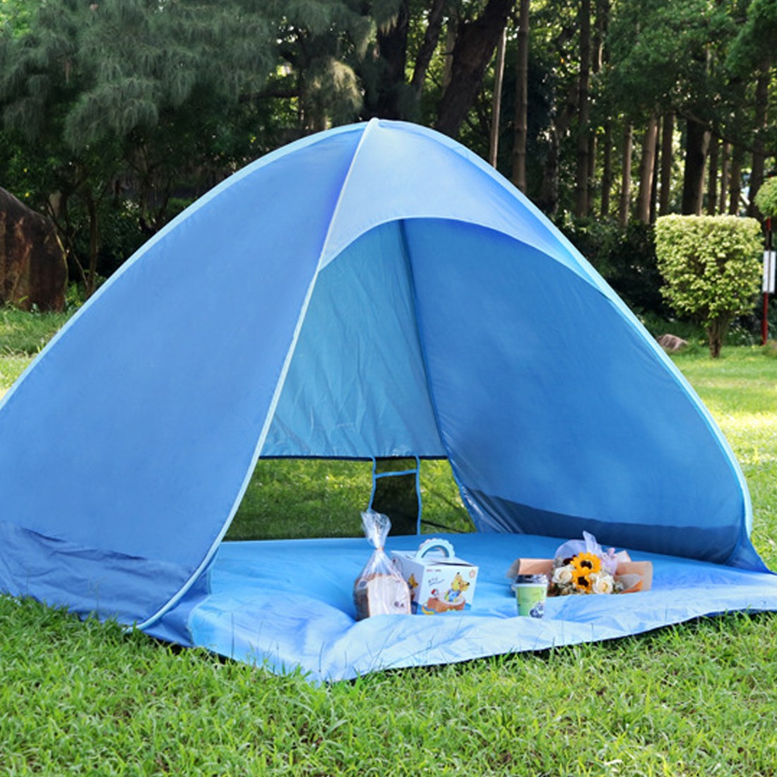 Pop-Up Beach Tent – UV50+ Sun Shelter for Beach, Camping & Picnics