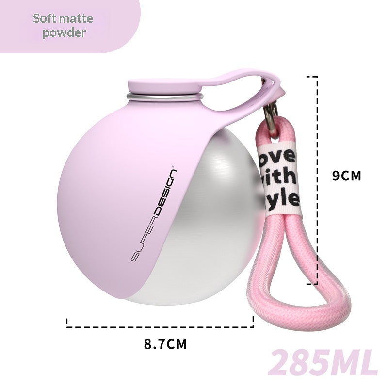 Portable Dog Water Bottle with Drinking Bowl & Waste Bag Dispenser