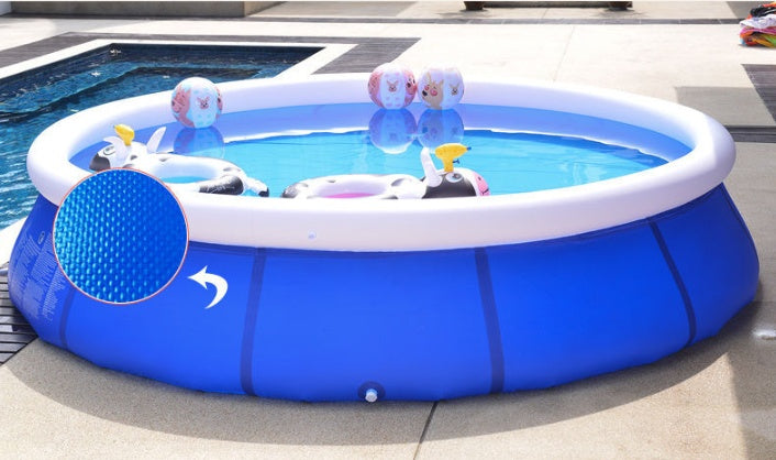 Inflatable Garden Swimming Pool – Family Paddling Pool for Kids & Adults