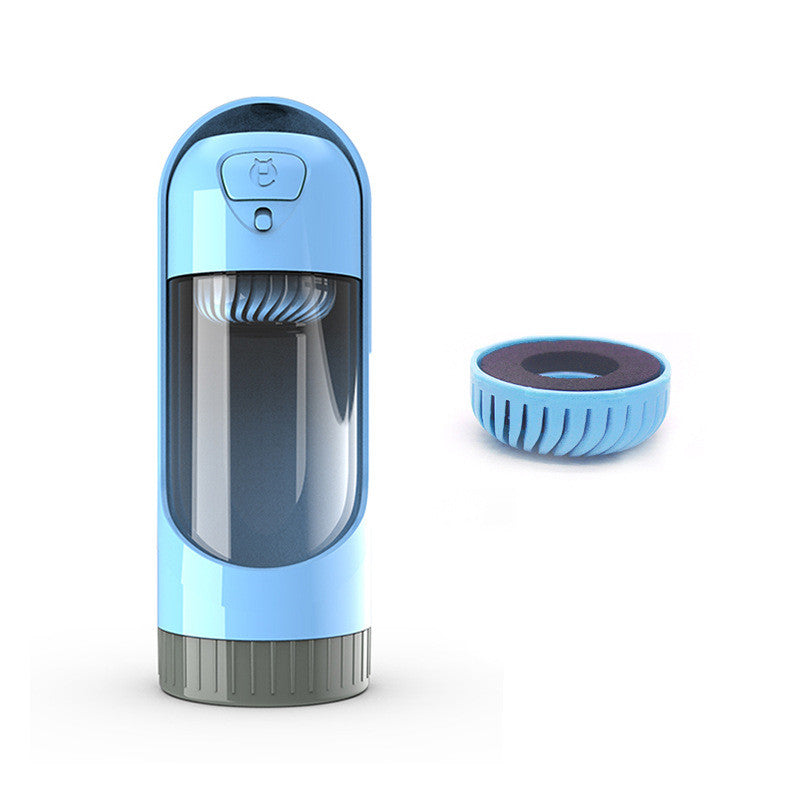 Portable Dog Water Bottle with Drinking Bowl – 300ml