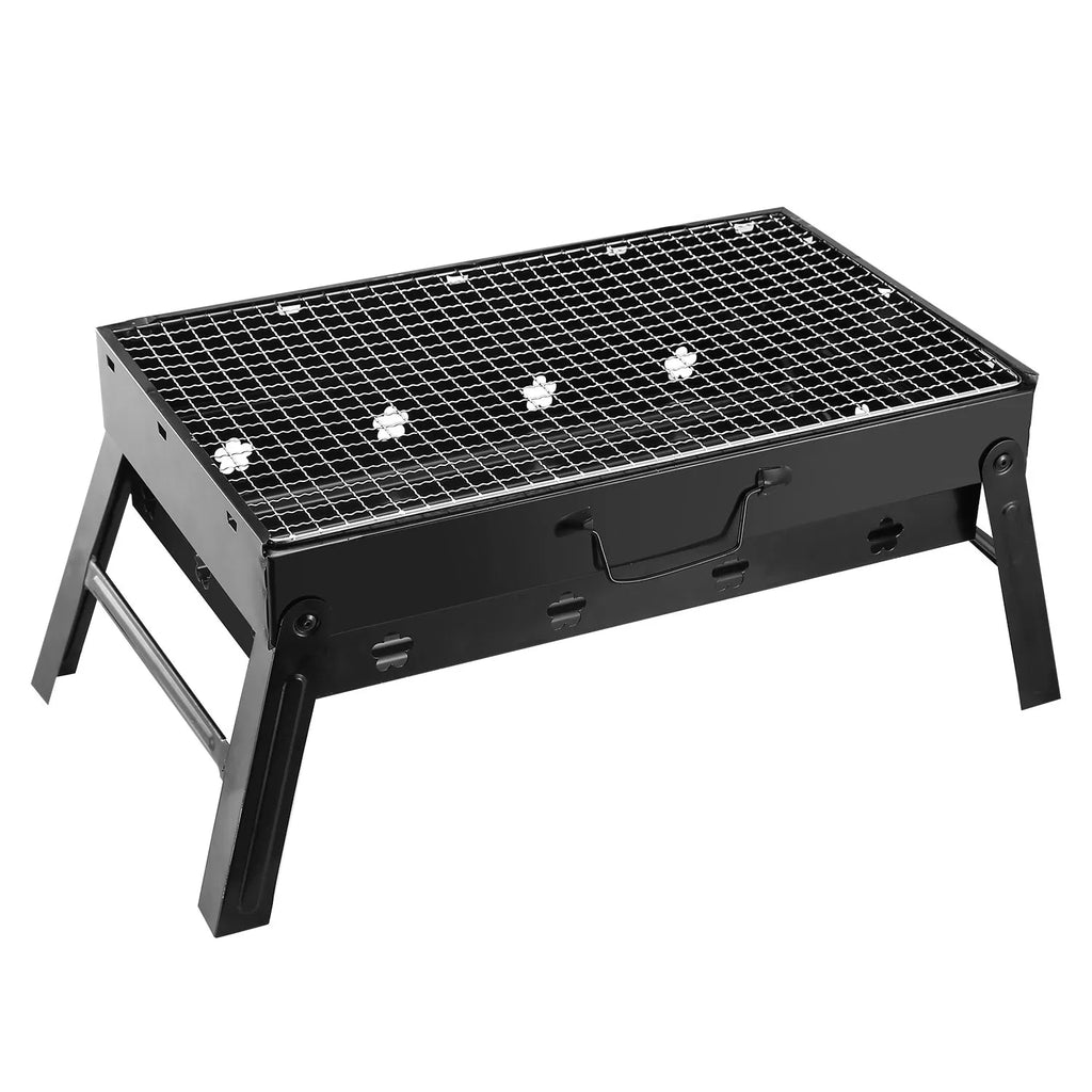 Portable Foldable BBQ Charcoal Grill – Lightweight & Compact